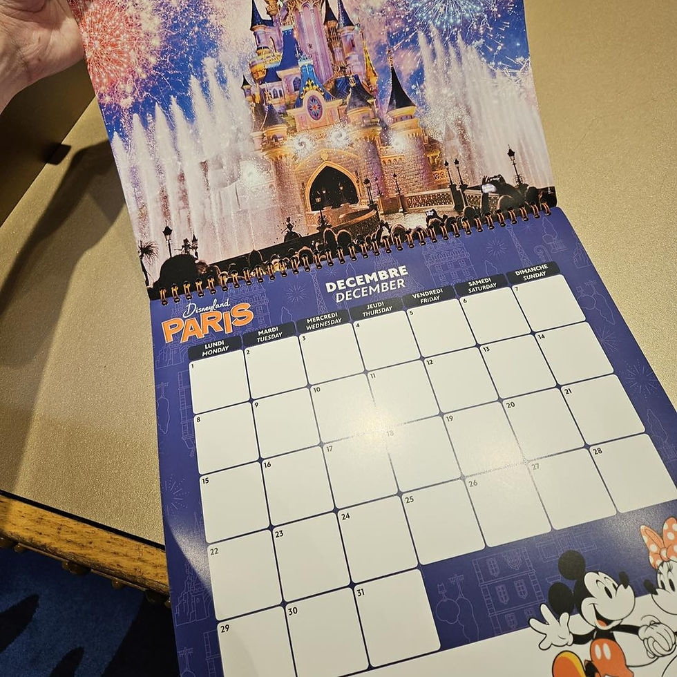 Calendario 2025 Disneyland Paris | Calendario Disneyland Paris 2025