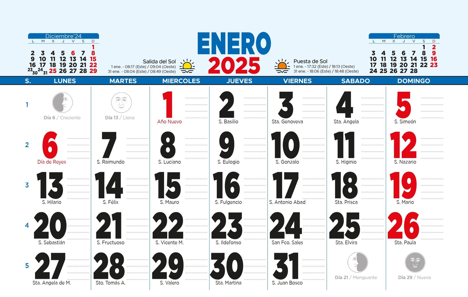 Calendario Laboral 2025: Días Festivos Y Puentes | Calendario Laboral Huelva 2025