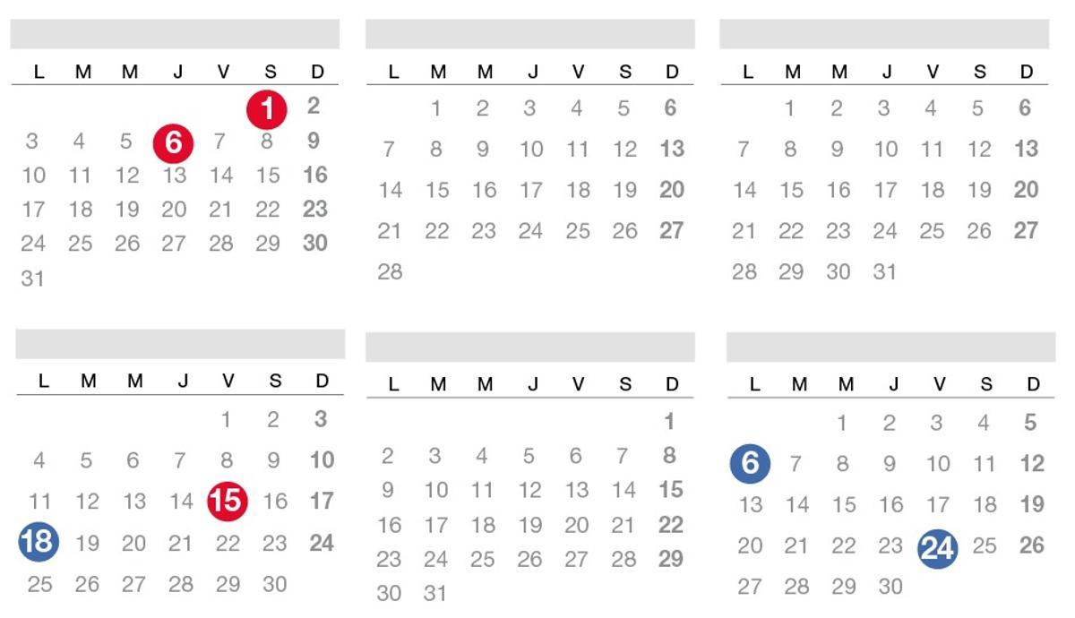 Calendario Laboral De Cataluña 2025 (Con Todos Los Festivos): Días | Calendario Laboral 2025 Girona