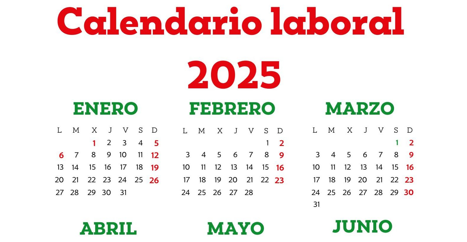 Calendario Laboral Y De Festivos Para 2025 En Álava Y Euskadi | Calendario Laboral 2025