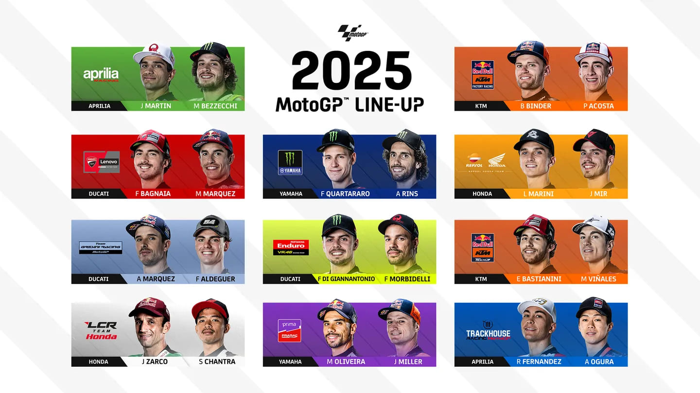 Calendario Motogp 2025 - Ticket World Online | Calendario 2025 Moto Gp