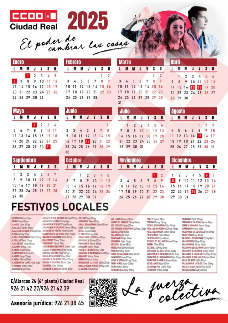Calendario Laboral Puertollano 2025