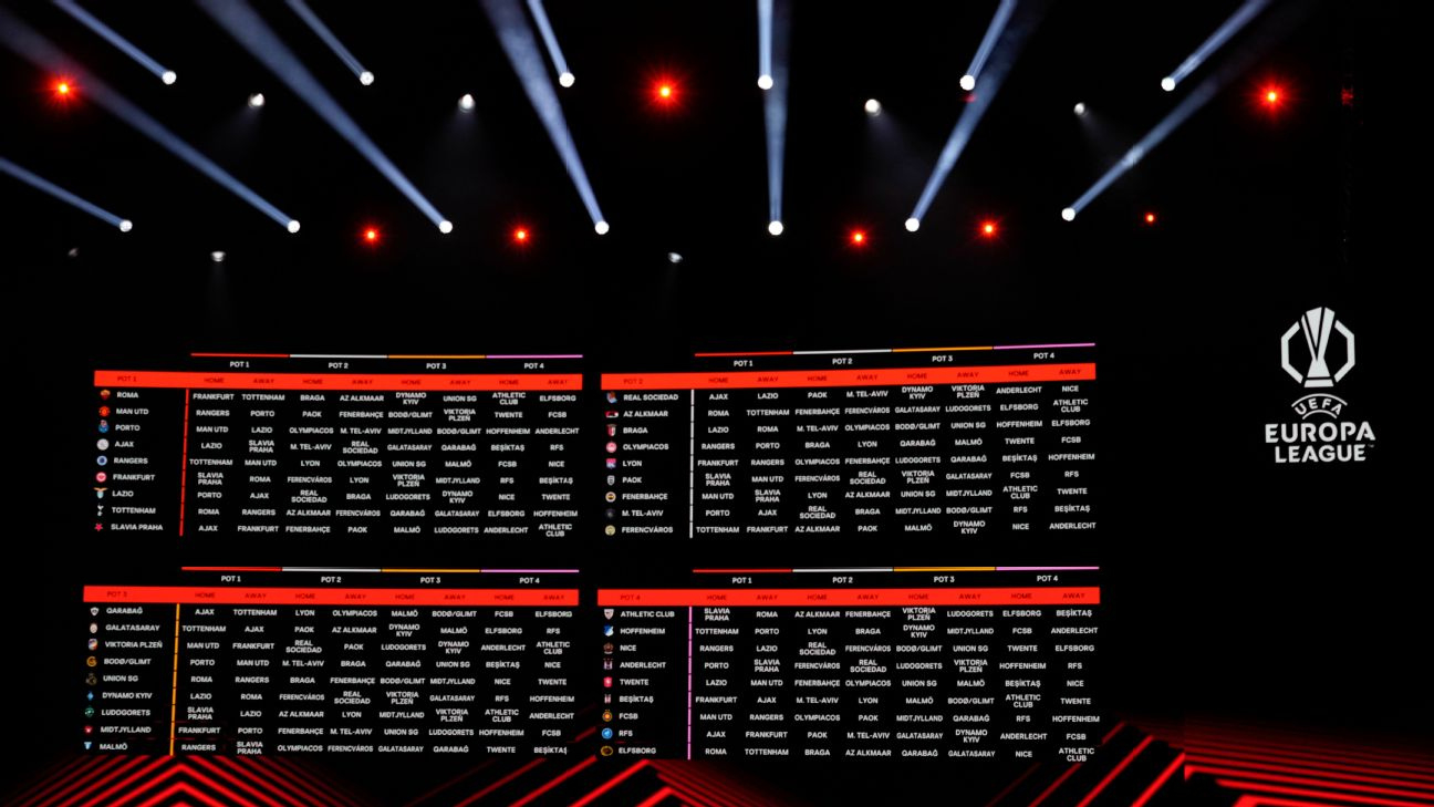 Cómo Quedó El Sorteo De La Europa League 2024-2025? - Espn | Calendario Europa League 2025