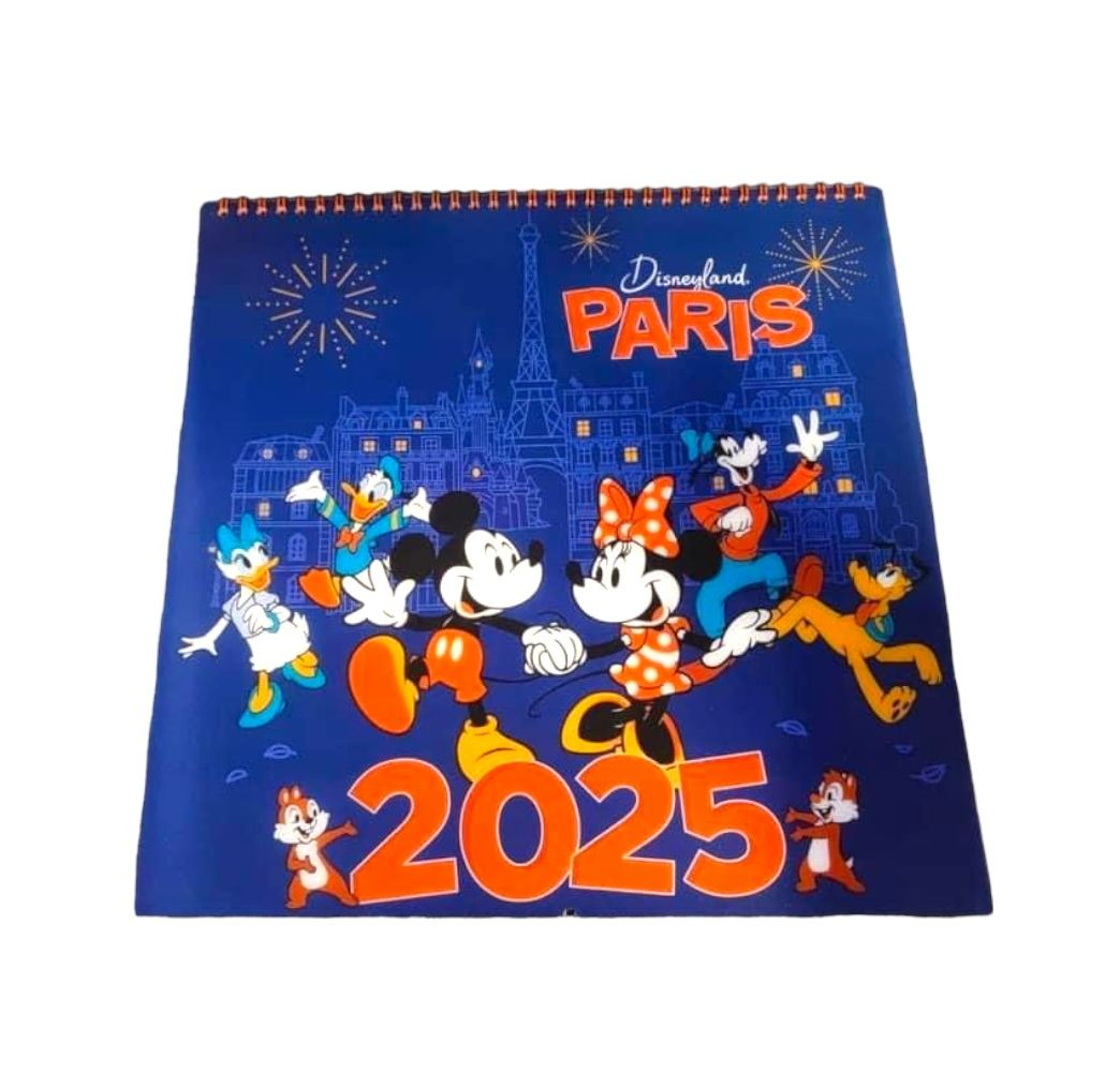 Disney Calendrier 2025 Disneyland Paris | Calendario Disneyland Paris 2025