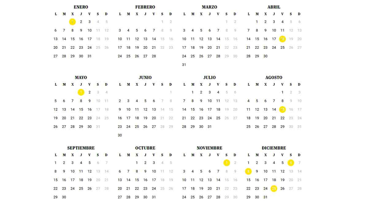 El Boe Publica El Calendario Laboral De 2025: Encuentra Los | Calendario Laboral Cadiz 2025
