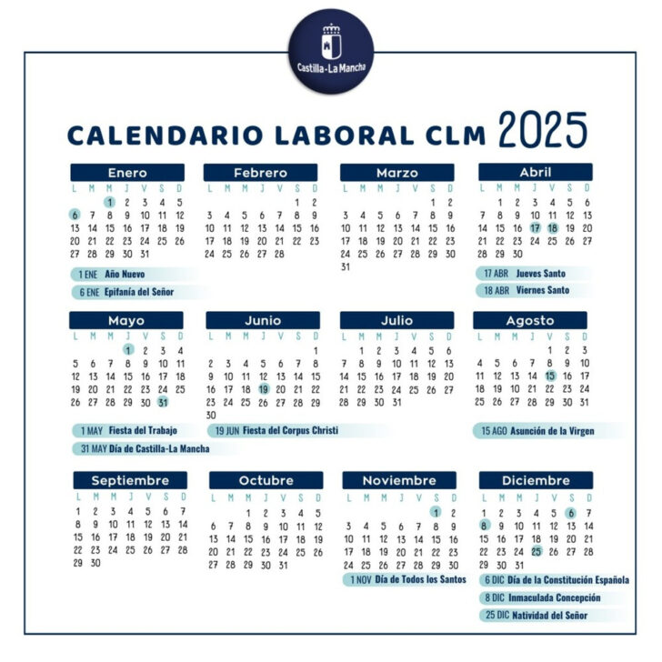 Calendario Laboral 2025 Burgos