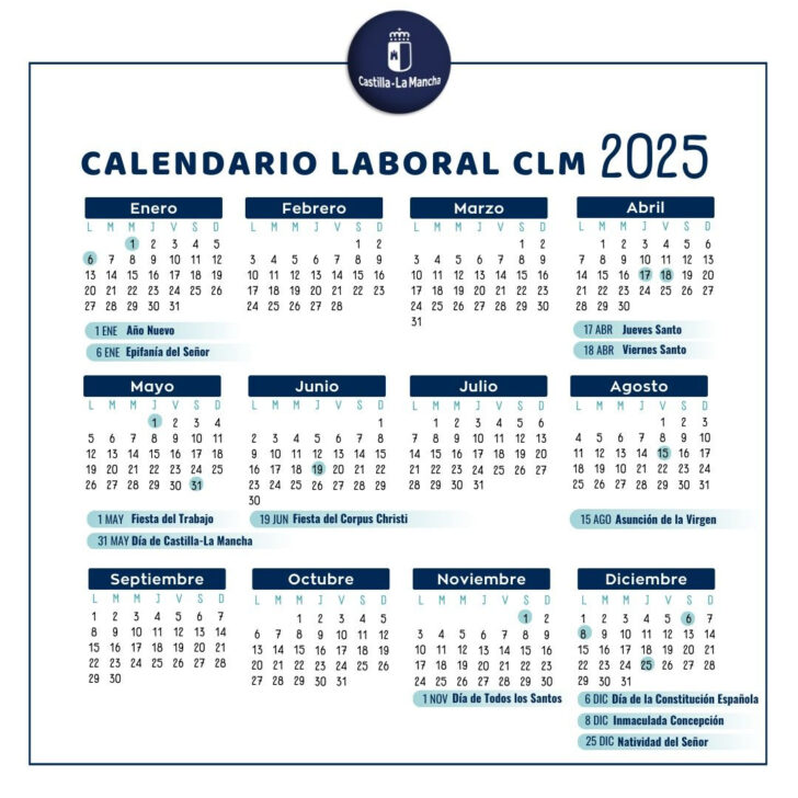 Calendario Laboral Algeciras 2025