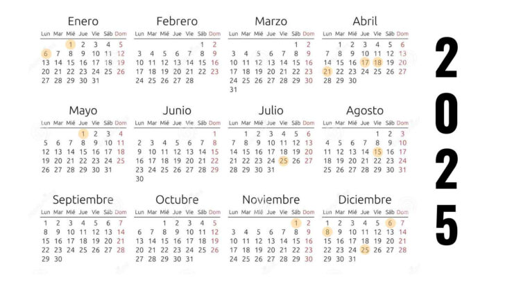 Calendario Laboral Bilbao 2025