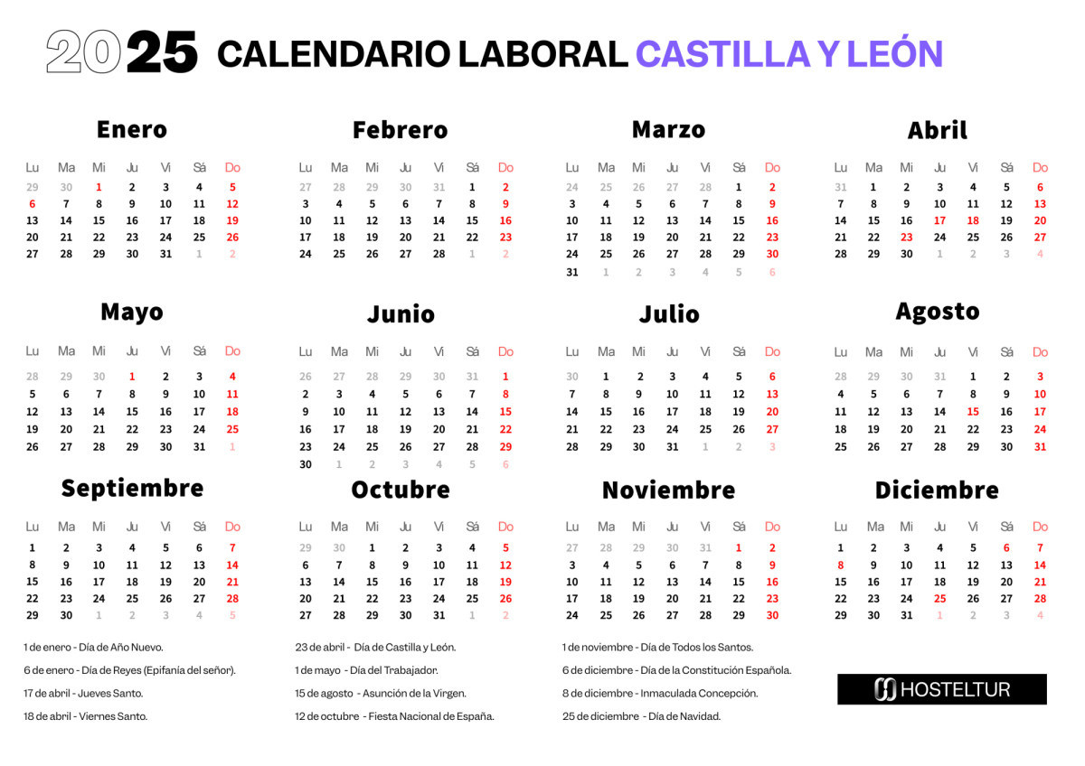 Festivos Y Puentes Que Podrás Disfrutar En 2025 Si Eres De | Calendario Laboral Valladolid 2025