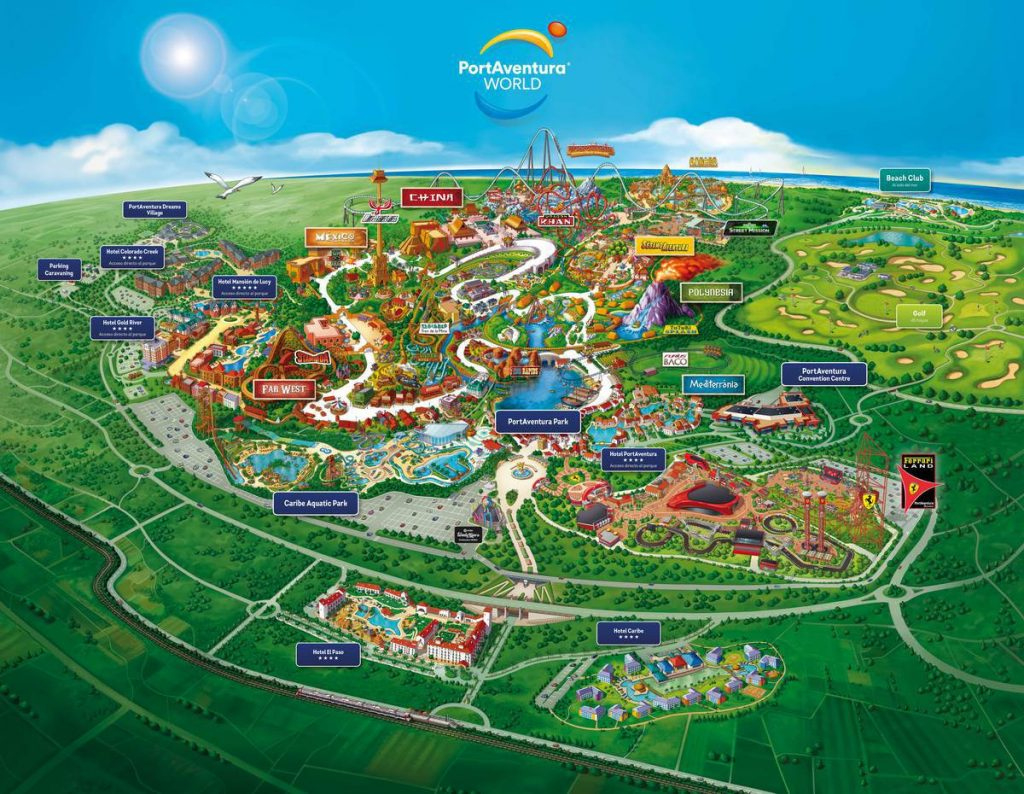 Portaventura World | Calendar 2024-25 | Calendario Port Aventura 2025