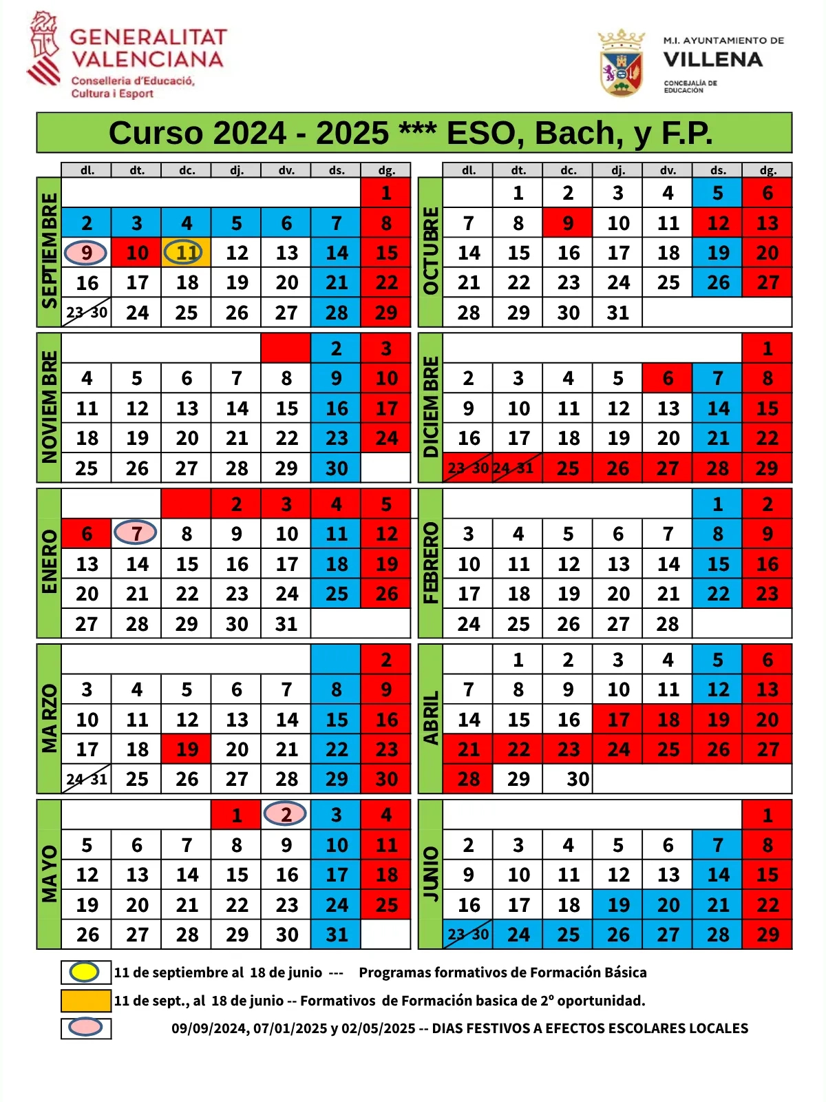 Renovación Del Consejo Escolar Y Propuesta De Festivos Locales | Calendario Escolar Valencia 2025