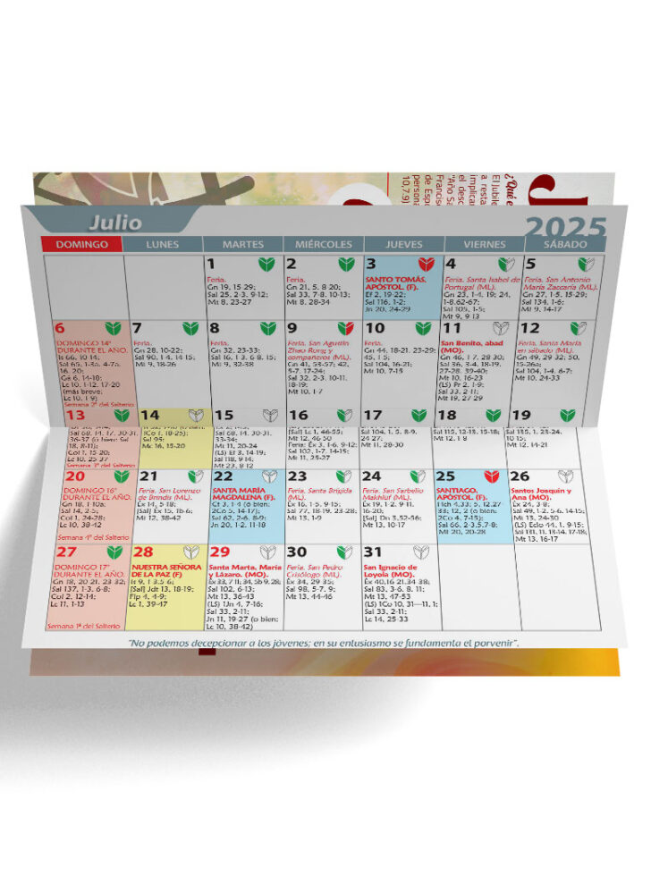 Calendario Litúrgico 2025