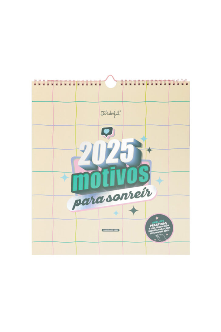 Calendario Mr Wonderful 2025