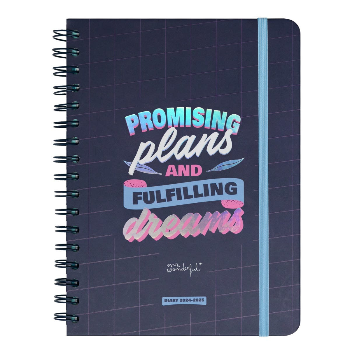 Wonder Diary 2024-25 Week View - Mr. Wonderful | Calendario Mr Wonderful 2025