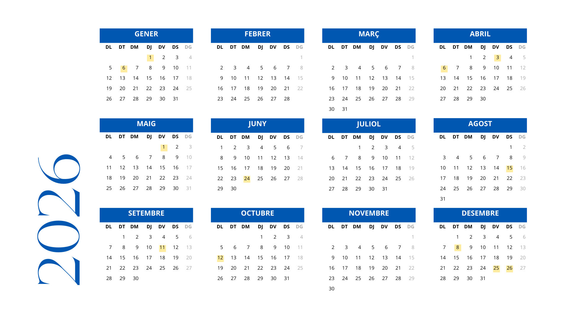 Calendari Laboral 2026: Consulta Els Dies Festius | Diari De Sabadell | Calendari Festius Catalunya 2026