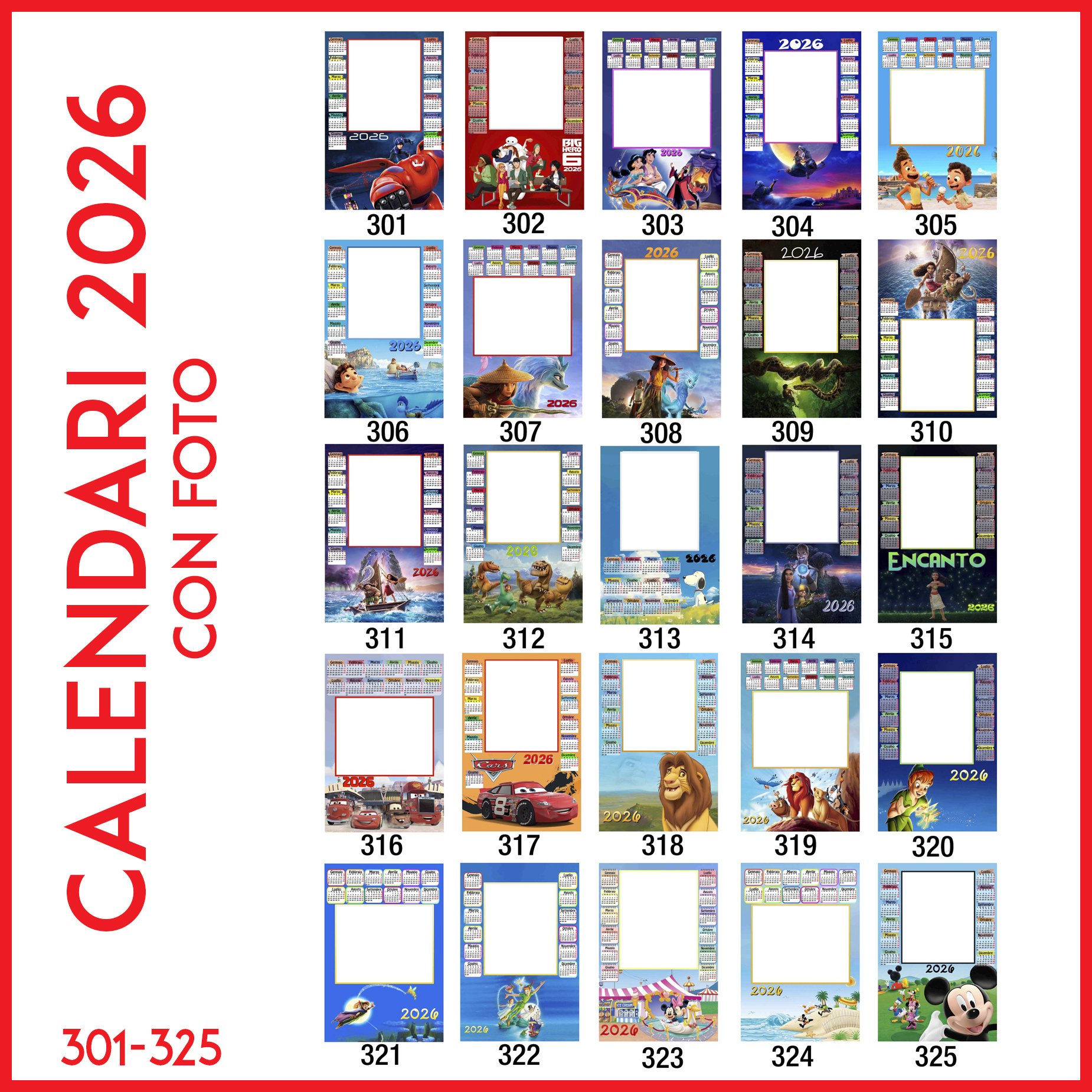 Calendario 2026 Con Foto In Pdf – Madoniegadget | Calendario Con Foto 2026