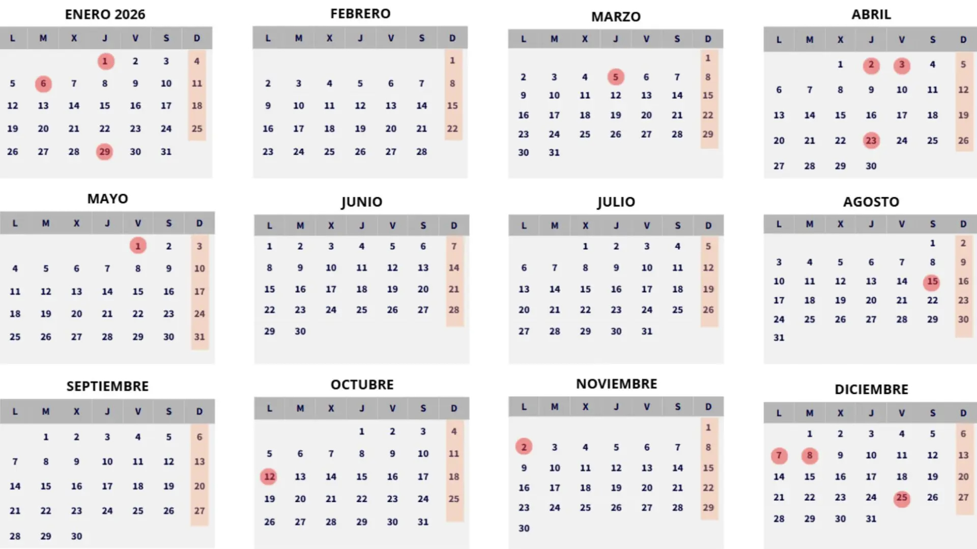 Calendario Laboral 2026 De Zaragoza: Los 14 Festivos De Todos Los | Calendario Laboral 2026 Zaragoza