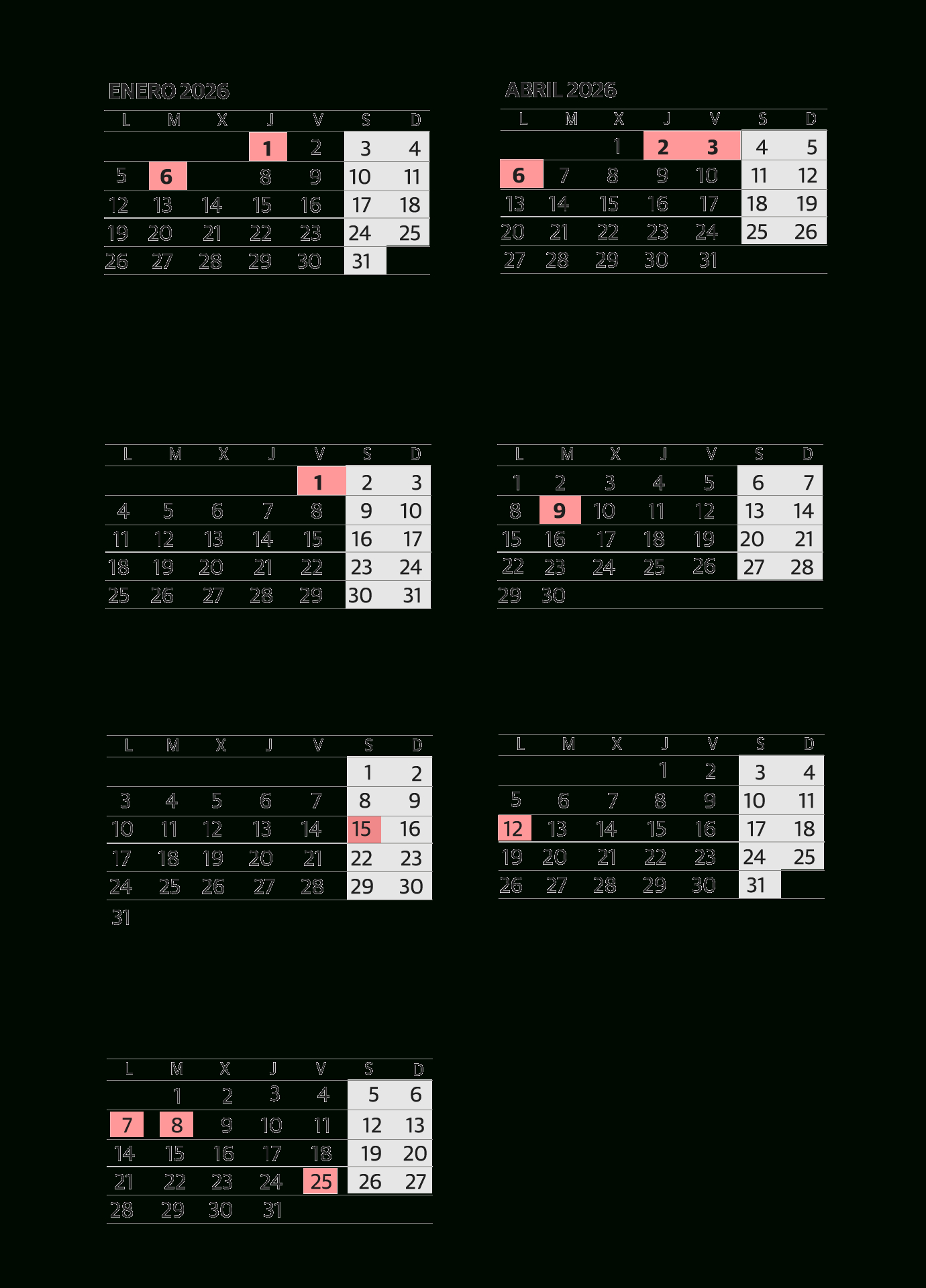 La Propuesta De Los Doce Festivos Laborales En La Rioja Para 2026 | Calendario Laboral 2026 La Rioja