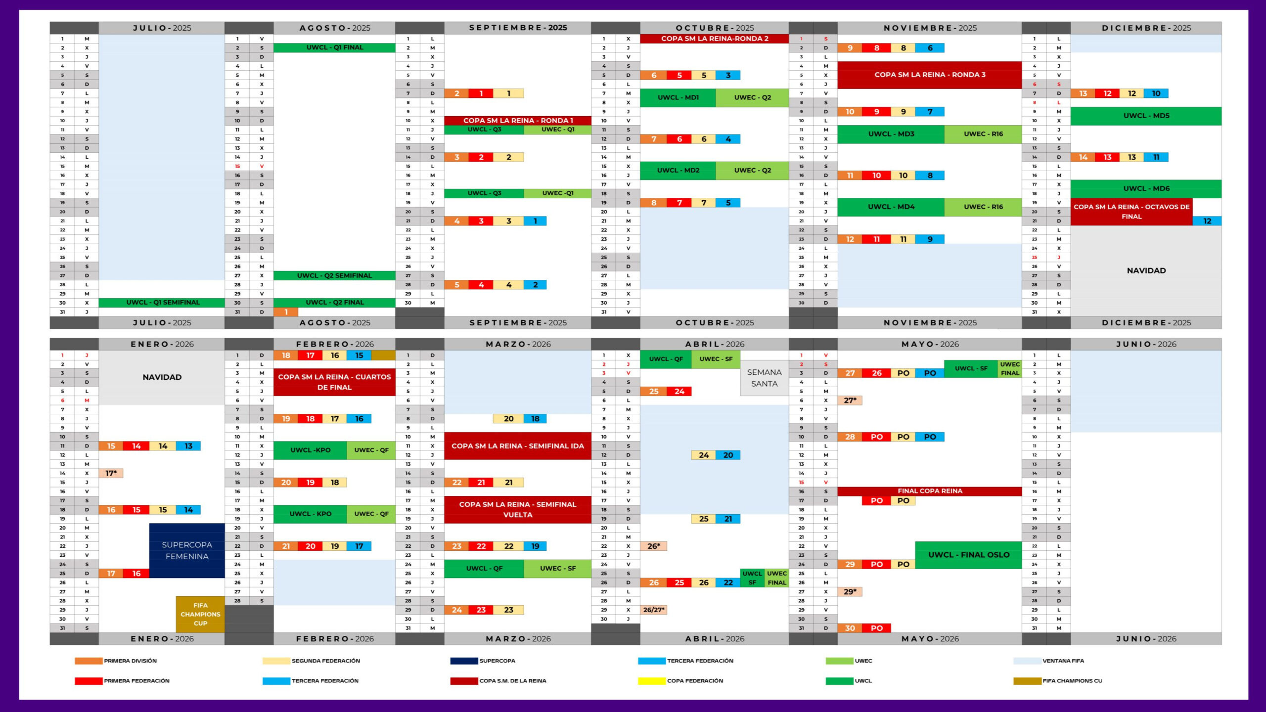 Liga | Los Clásicos Repiten Fechas En La Temporada 2025-26 | Calendario De Liga 2026