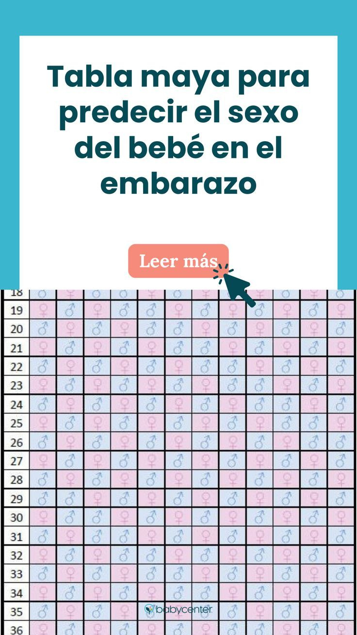 Pinterest | Calendario Maya Embarazo 2026