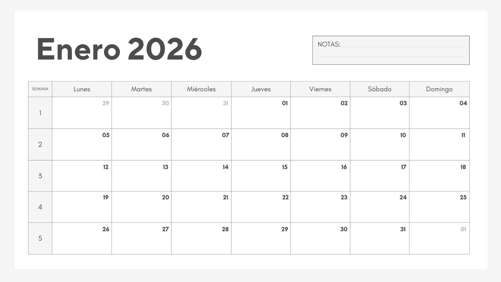 Plantillas De Calendarios Semanales Editables | Canva | Plantilla Calendario 2026